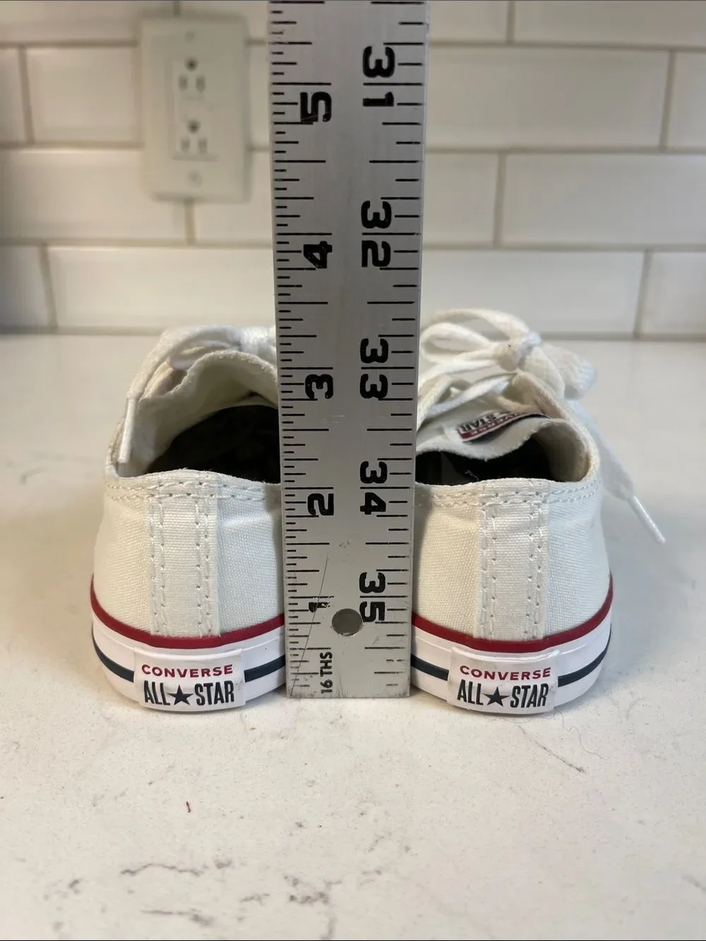 (Infant) Converse Chuck Taylor All Star Ox 'Optic White' 7J256 Size 9